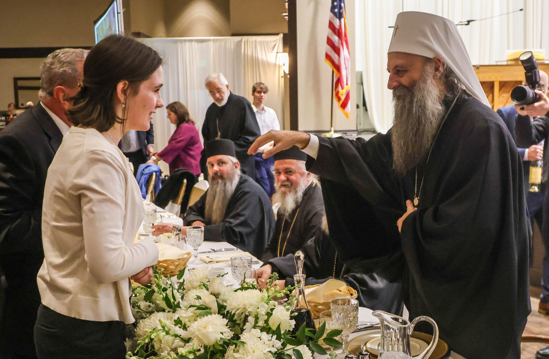 His Holiness Patriarch Porfirije visits Northwest Indiana for the first time at St. George Serbian Orthodox Church following major newsworthy visits to Chicago, New York and Milwaukee.